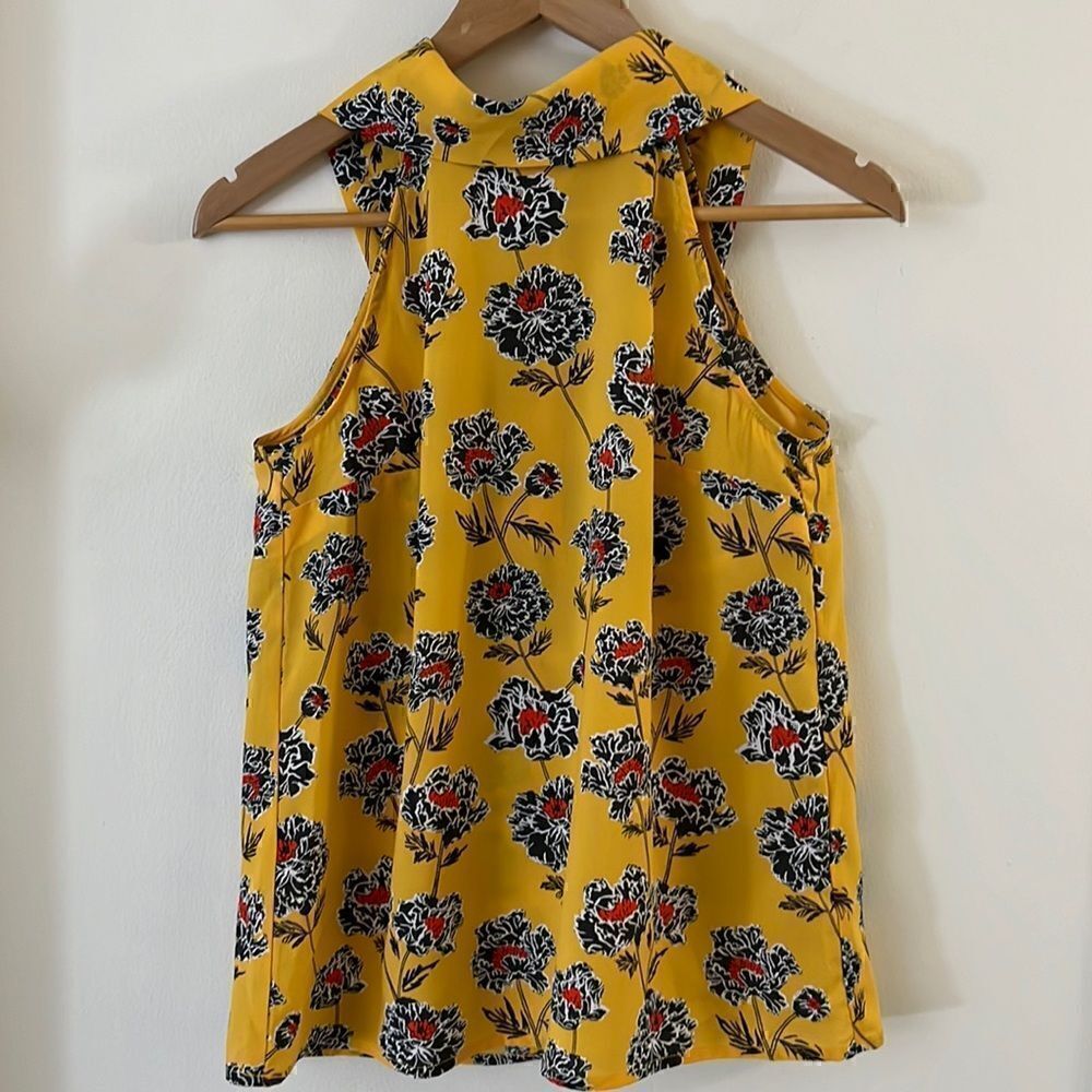 NWT Banana Republic Bow Tie Blouse Size S Petite